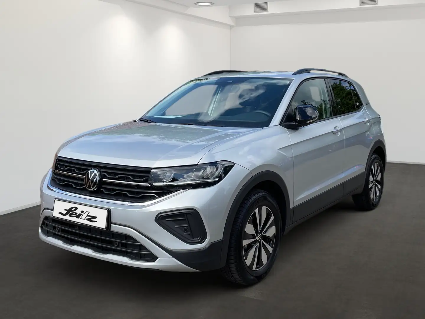 Volkswagen T-Cross 1.0 TSI Goal *LED*PARKSENSOR*SITZH* Zilver - 2