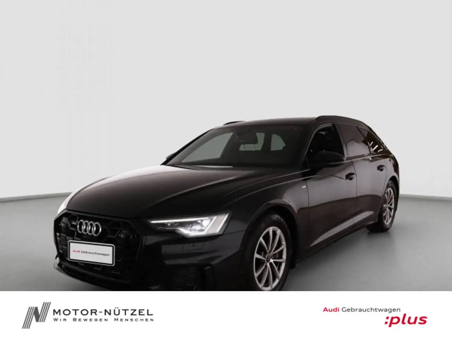 Audi A6 45 TFSI S-LINE MATRIX+NAVI+RFK+ACC+AHK Schwarz - 1