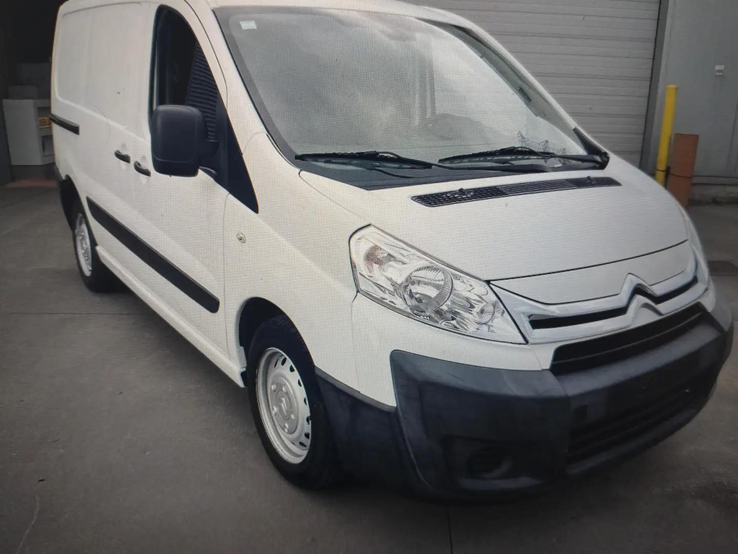 Citroen Jumpy SEULEMENT 118100 km!!!2014 1.6HDI 90CV BEL ETAT Blanc - 1