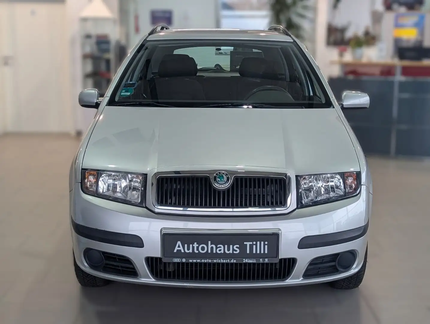 Skoda Fabia 1.4 Combi Extra /Alu /Klima /TÜV 27 Silber - 2