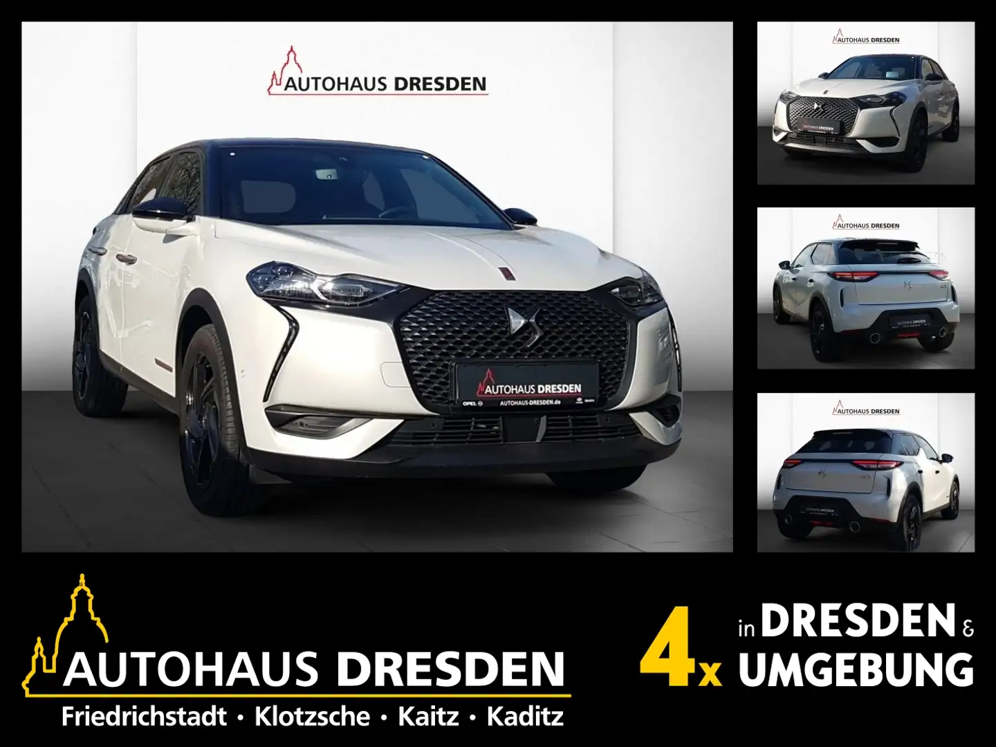 DS Automobiles DS 3 Crossback 3 Crossback 1.2 PureTech 155 La Première White - 1