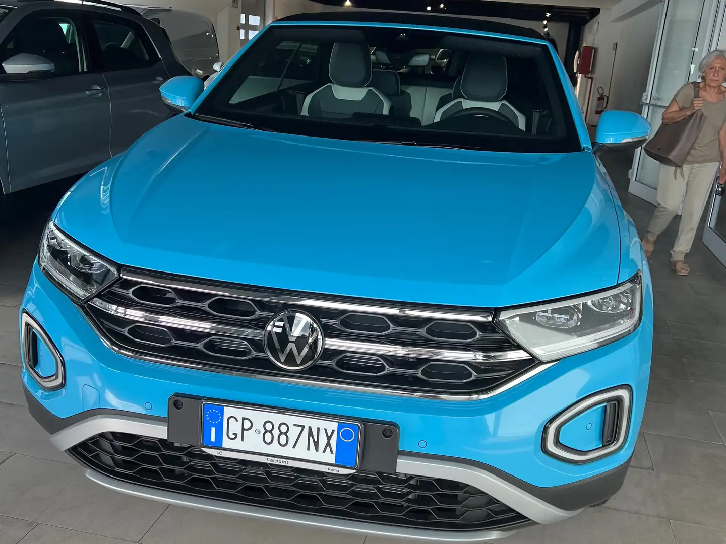 Volkswagen T-Roc T-Roc Cabriolet 1.5 tsi Style dsg Blu/Azzurro - 2