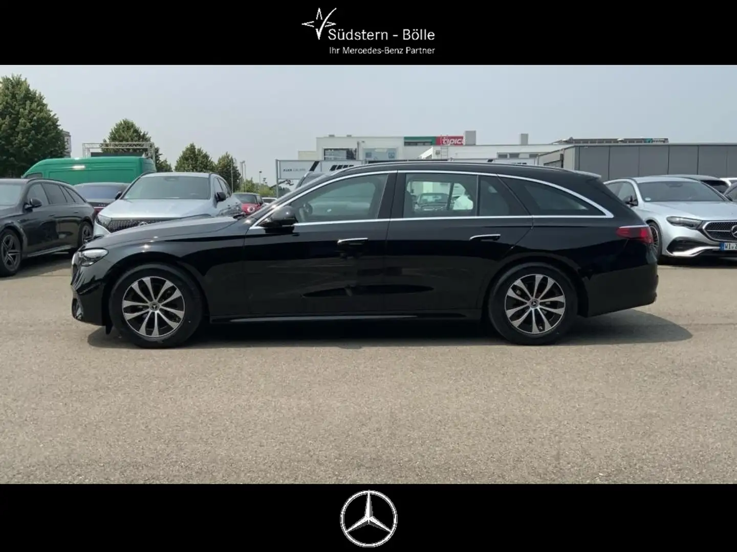 Mercedes-Benz E 220 d T-Modell TAXI-VORRÜSTUNG+LIMOUSINEN-Paket+ Noir - 2
