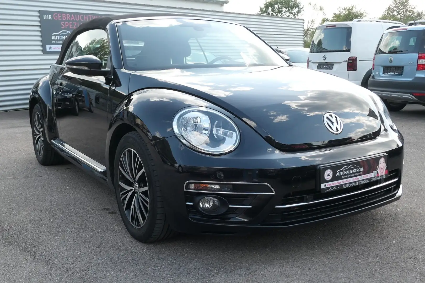Volkswagen Beetle Cabriolet 1.2 TSI Sound BMT/Start-Stopp Schwarz - 2