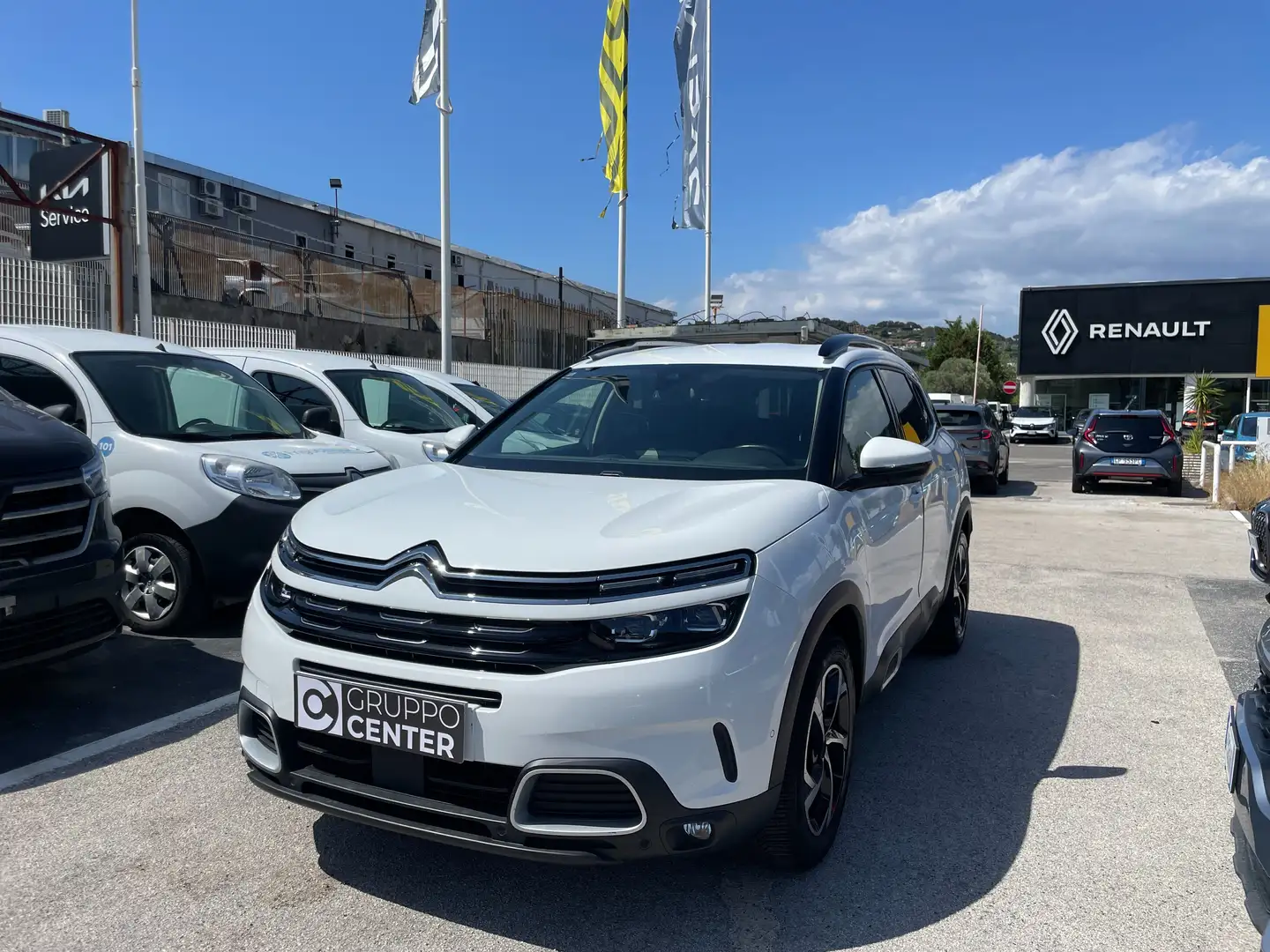 Citroen C5 Aircross C5 Aircross 1.5 bluehdi Shine 131cv MY19 Bianco - 1