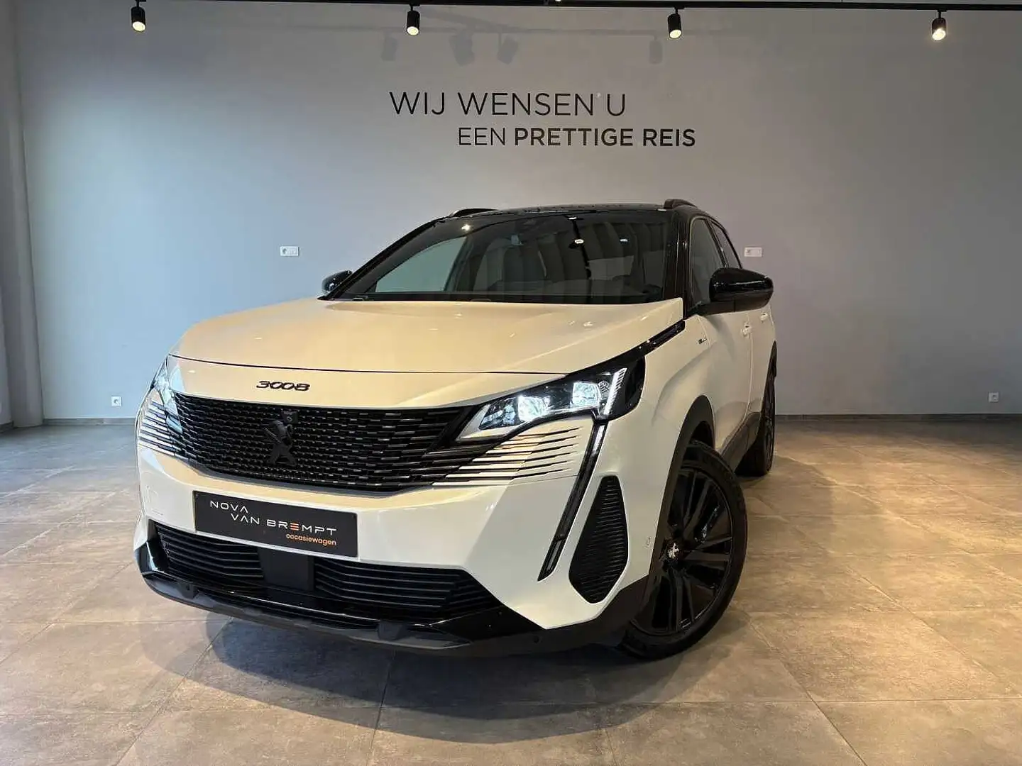 Peugeot 3008 1.6 Hybrid 300 GT Pack PARKSENS+CAM Blanco - 1