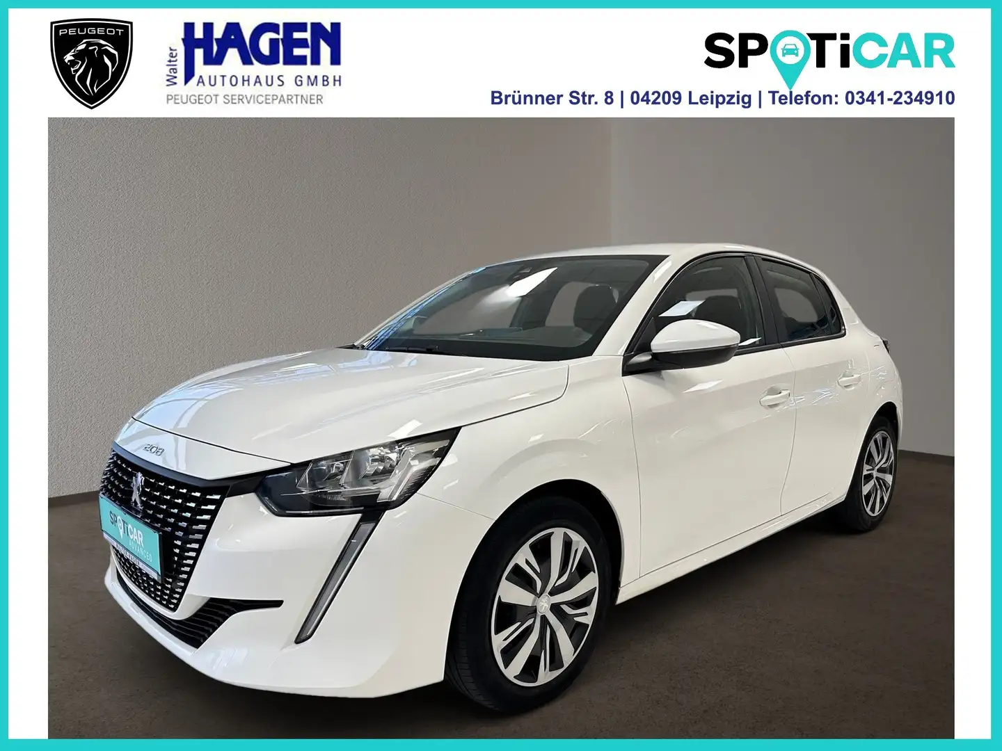 Peugeot 208 Active 1.2 75 PureTech PDC/Sitzheizung/Klimaanlage Blanco - 1