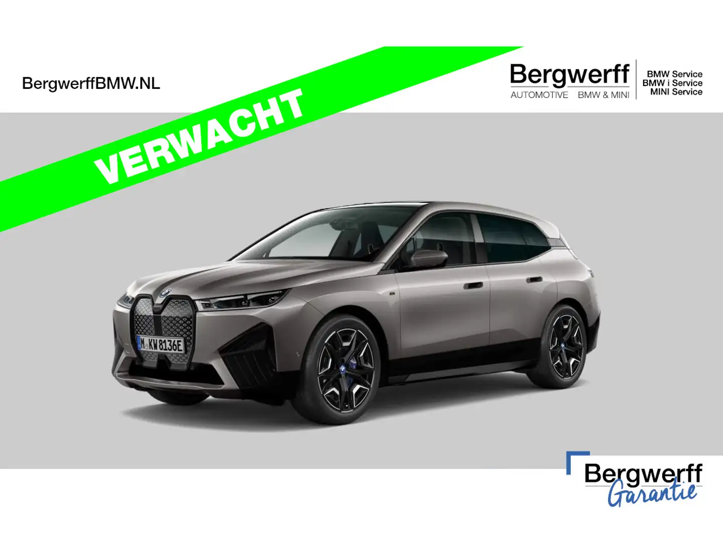 BMW iX M60 High Executive - Pano - Trekhaak - 112kWh Grijs - 1