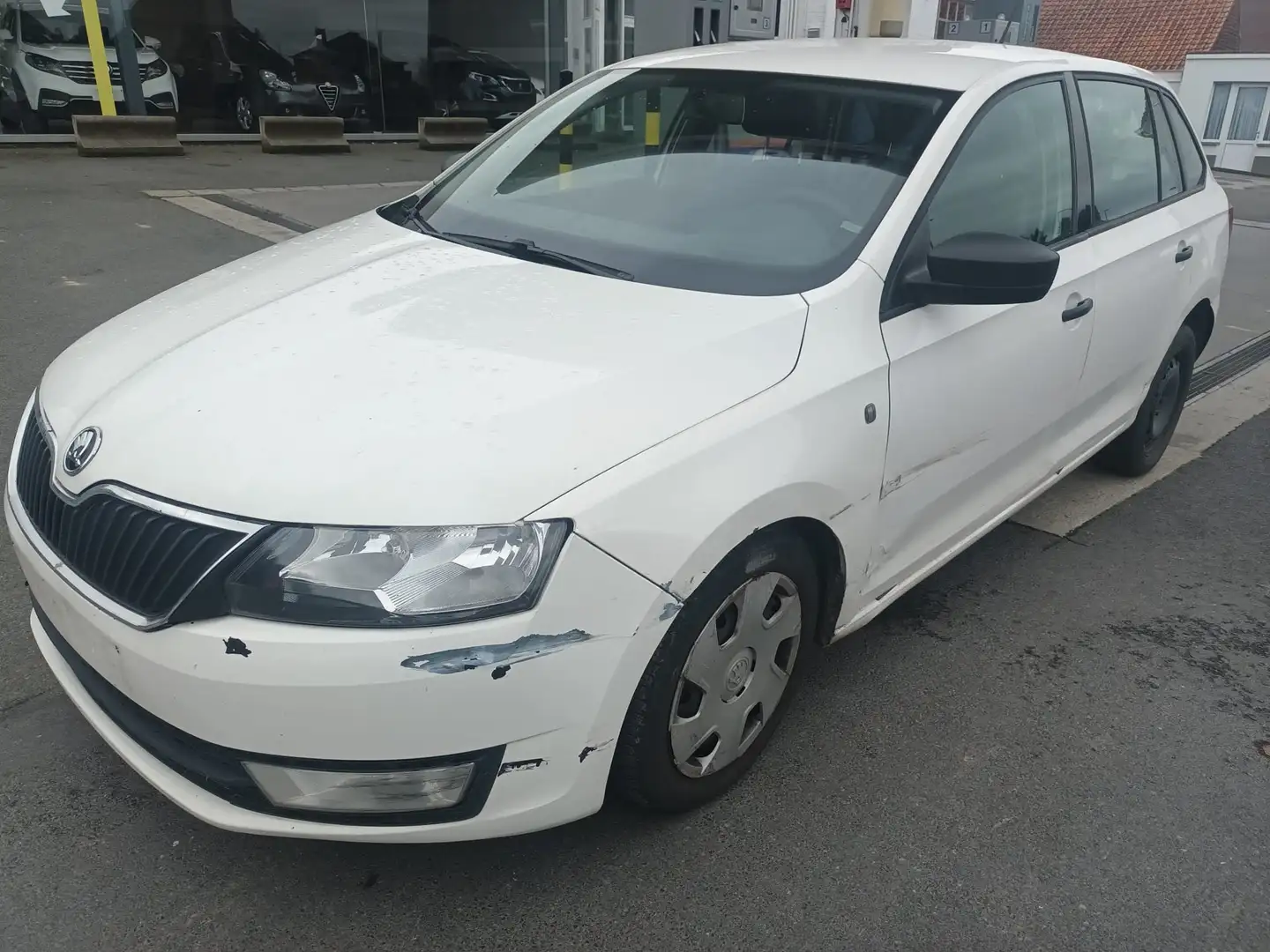 Skoda Rapid/Spaceback Rapid 1.6 CR TDI Elegance Weiß - 2