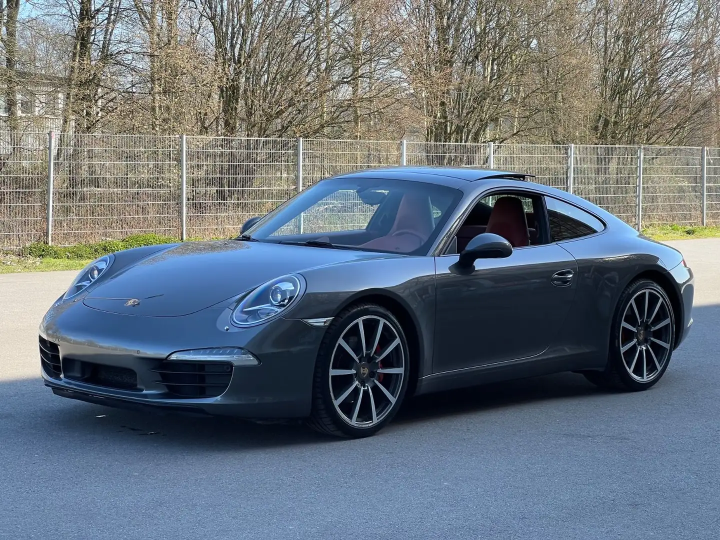 Porsche 911 Carrera Sport-Chrono*SCHIEBEDACH*START/STOP* Grau - 1