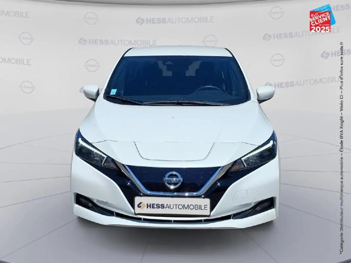 Nissan Leaf 150ch 40kWh Acenta 21 GPS Carplay Blanc - 2