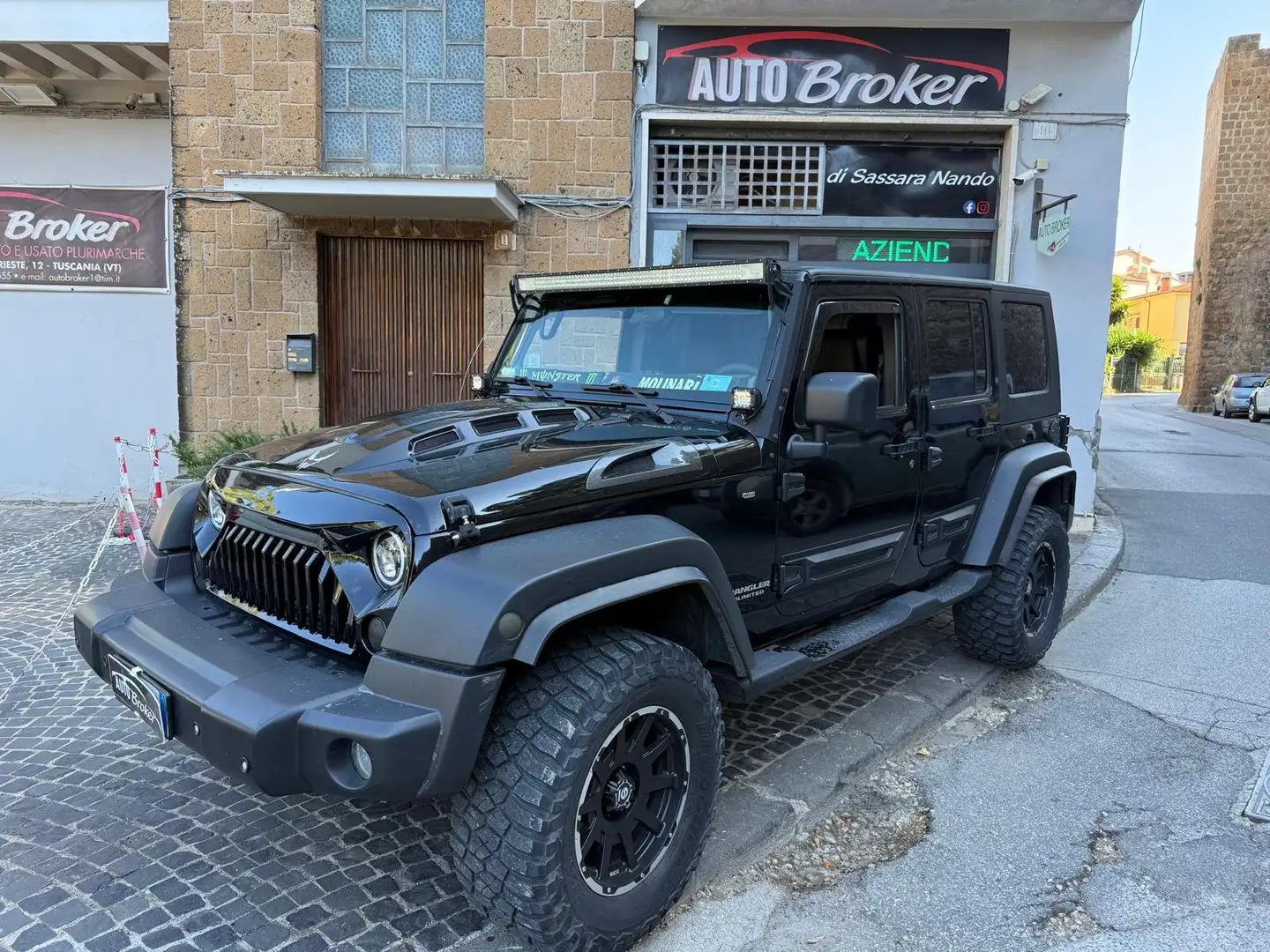 Jeep Wrangler Wrangler Unlimited 2.8 crd EDIZIONE LIMITATA Nero - 1
