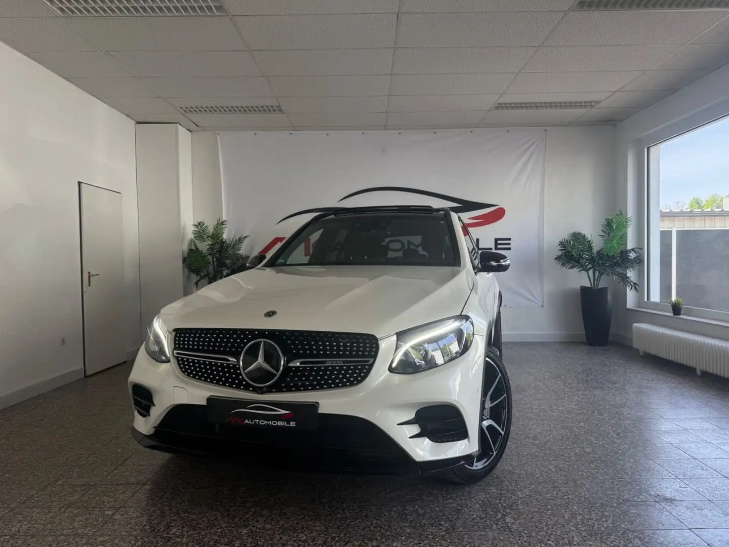 Mercedes-Benz GLC 43 AMG 4Matic Panorama Night Paket HUD 360° Blanc - 1