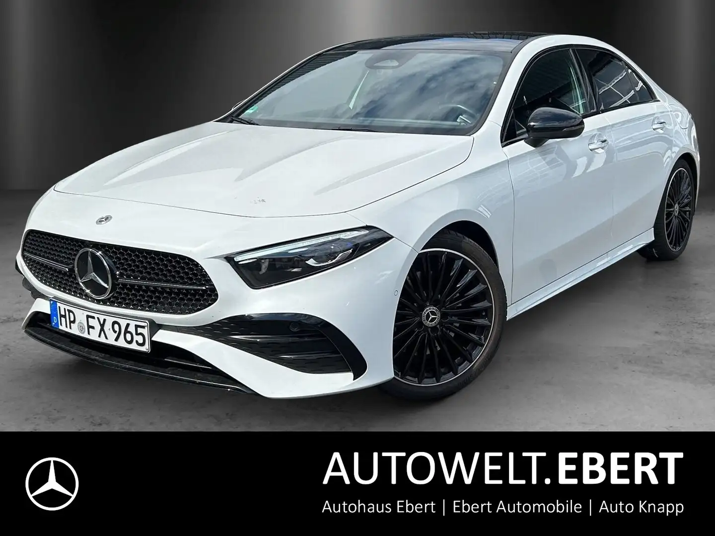 Mercedes-Benz A 220 d Lim+AMG-Line+Burmester+PSD+DISTRONIC+19" Bianco - 1