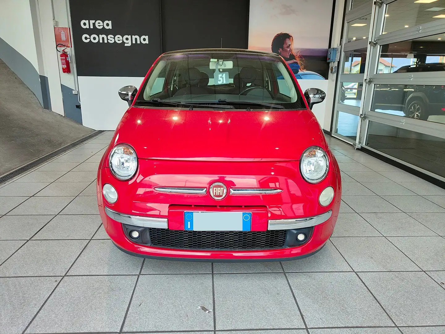 Fiat 500 500 1.2 Lounge Rood - 2