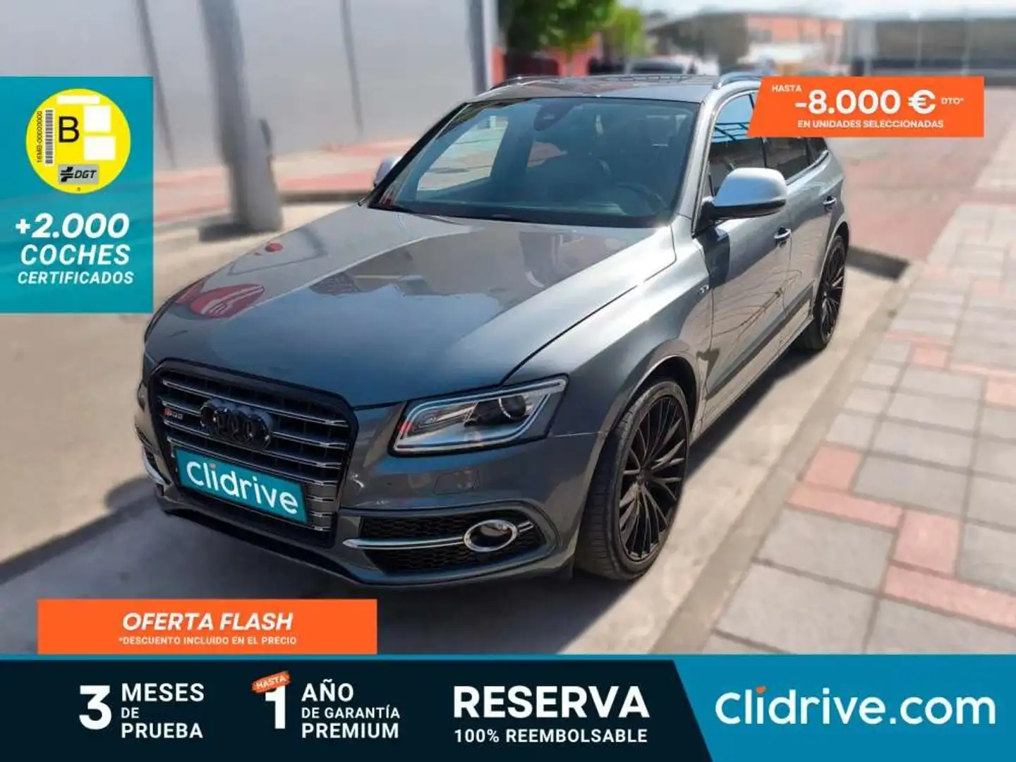 Audi SQ5 3.0TDI quattro Tiptronic 313 Gris - 1