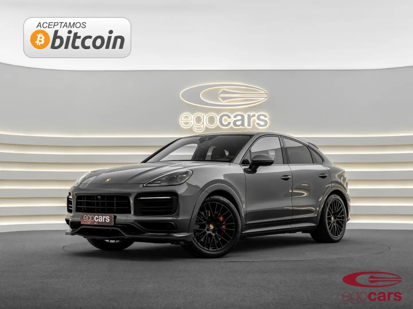Porsche Cayenne Coupé GTS Gris - 1