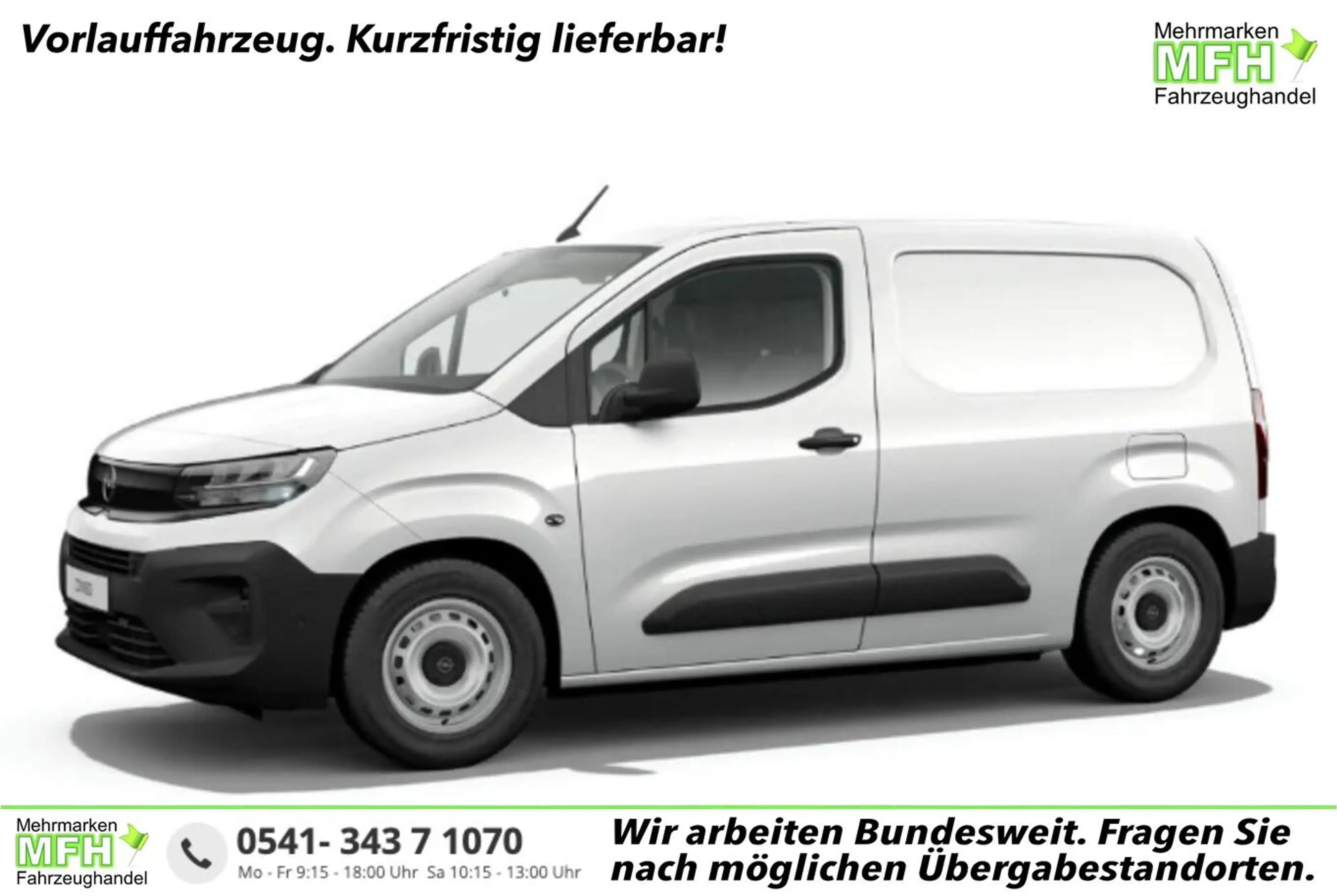 Opel Combo Cargo M LED PDC Temp HFT SafetyP Gummib 75 kW (...