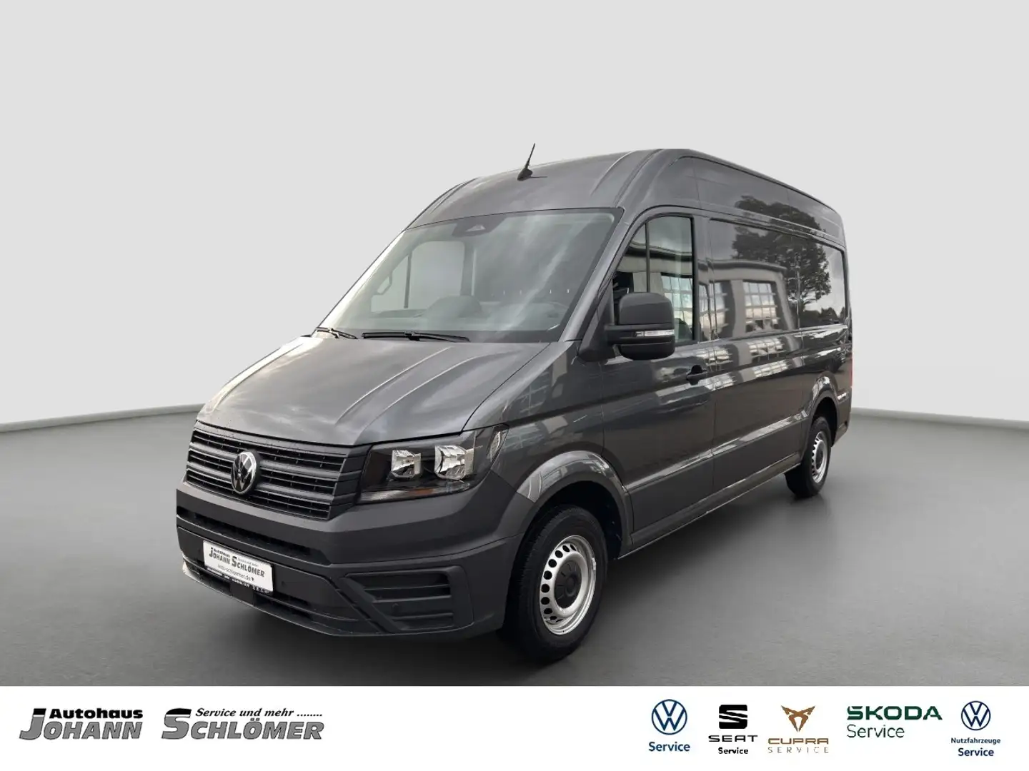 Volkswagen Crafter 35 2.0 TDI mittlerer Radstand L2H2 AHK PDC Gris - 1