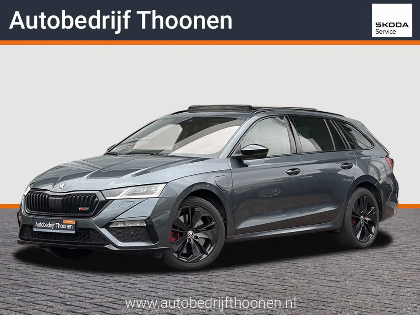 Skoda Octavia Combi 1.4 TSI RS iV PHEV Business | HUD | Pano | C Grijs - 1