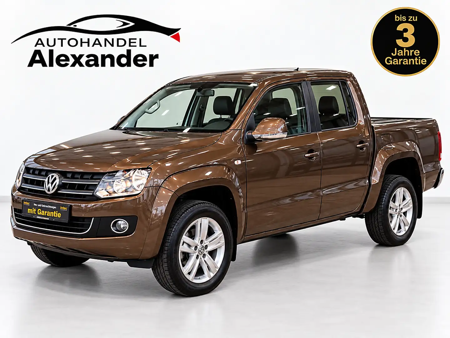 Volkswagen Amarok DoubleCab Highline BiTDI 4x4 Dr.Fahrzeug Servic... Braun - 2