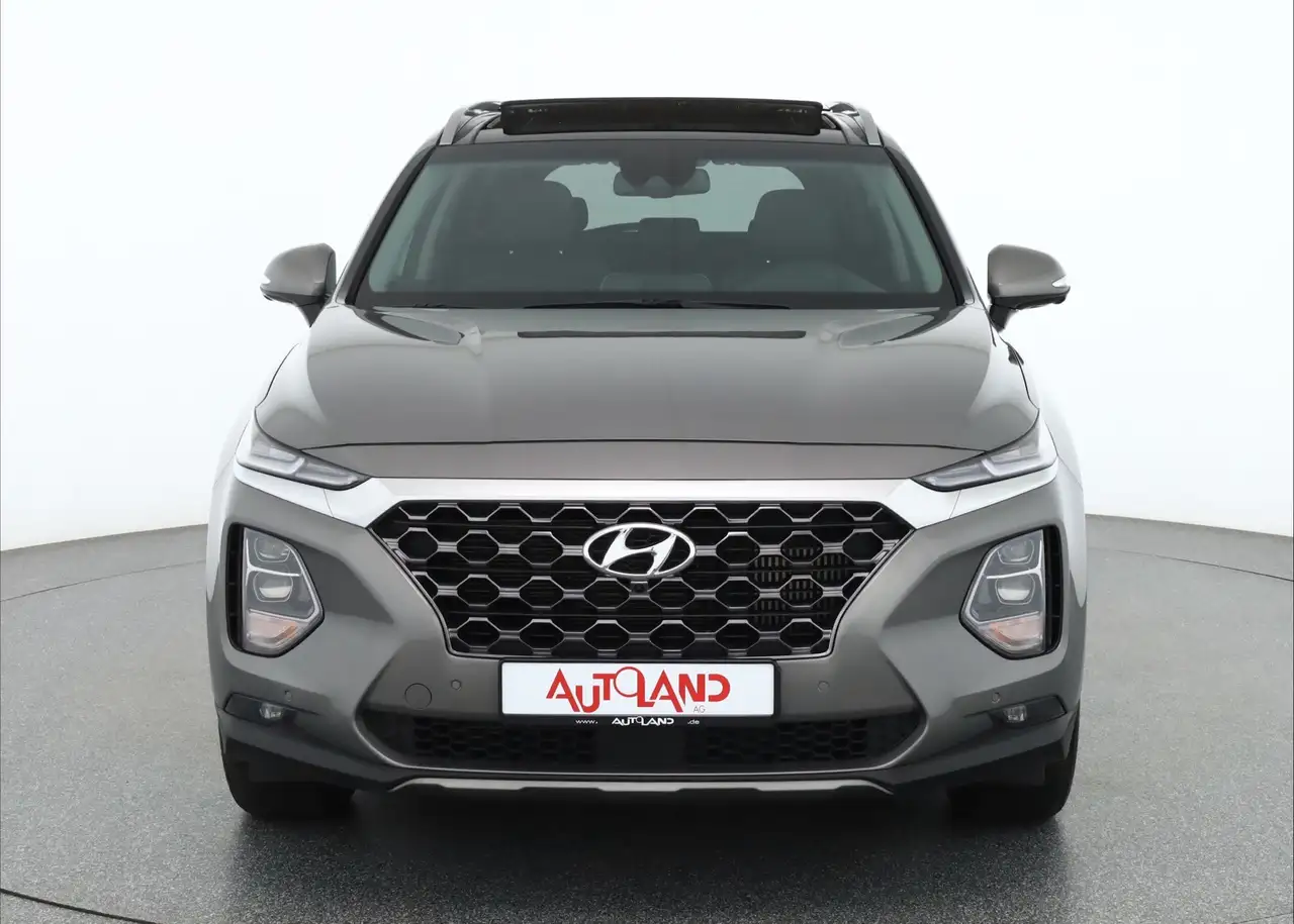 Hyundai Santa FE 2.2 CRDi 4WD LED AHK Sitzbelüftung 360°, миниатюра 8