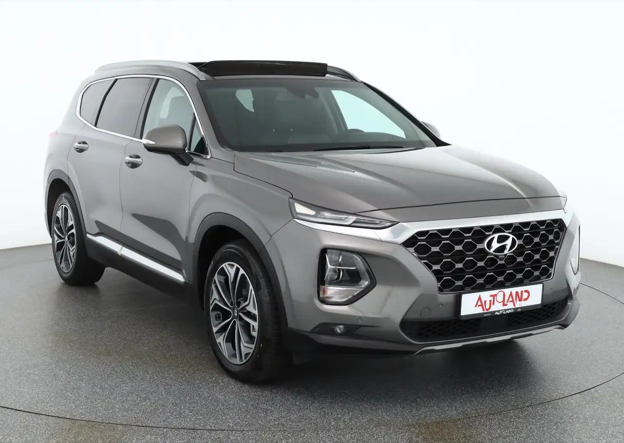 Hyundai Santa FE 2.2 CRDi 4WD LED AHK Sitzbelüftung 360°, миниатюра 7