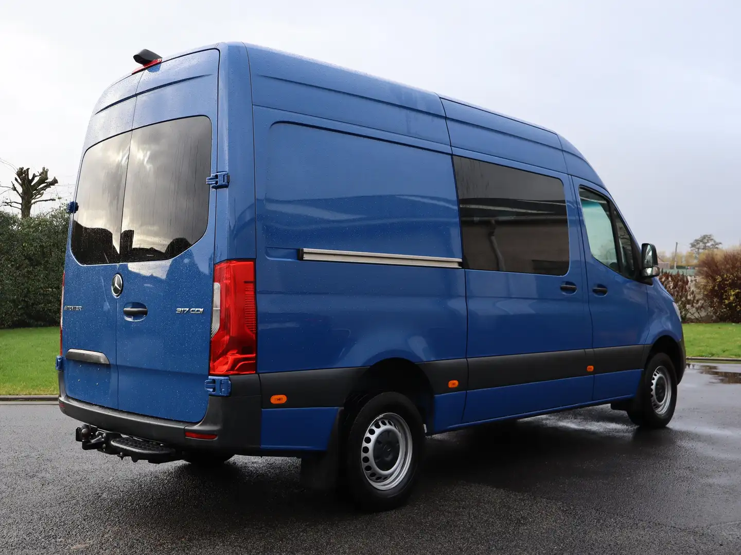 Mercedes-Benz Sprinter 317 CDI - L2H2 - AHK 3.5T - 30.630km - 28250+btw Blauw - 2