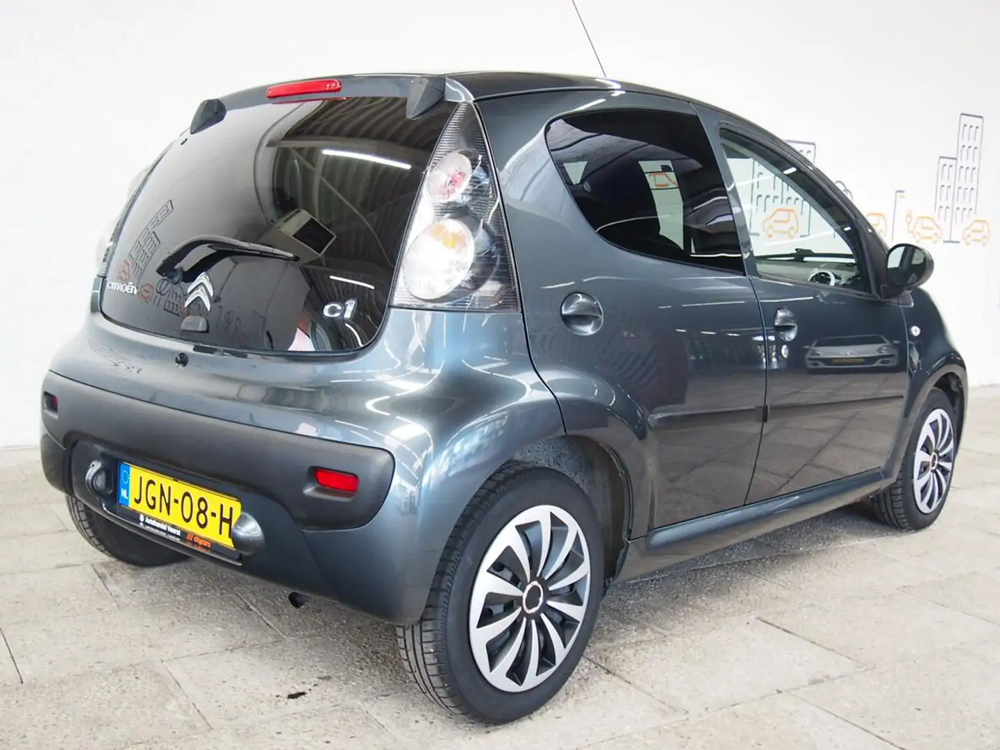 Citroen C1 1.0 Tendance (APK:Nieuw) Incl.Garantie Gris - 2