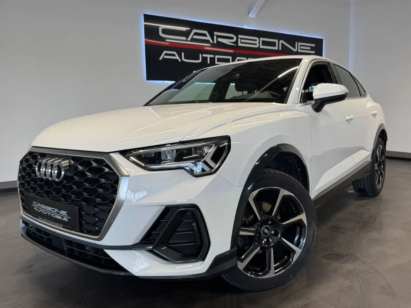 Audi Q3 Sportback 35 TDI**Off-Road+Apple-Car+Kam ** Blanc - 1