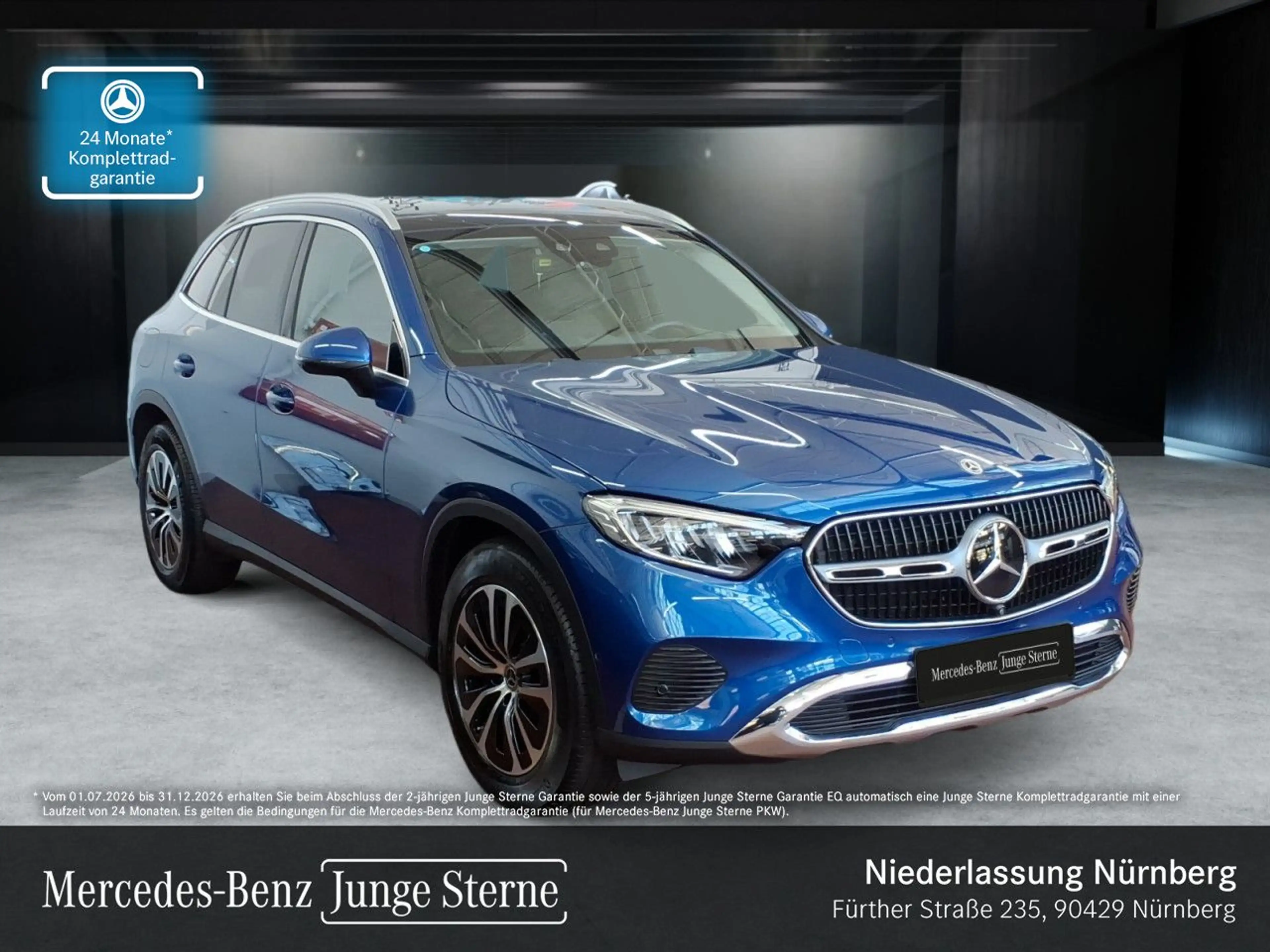 Mercedes-Benz GLC 200 4M AVANTG+PANO+AHK+LED+KEYLESS+9G