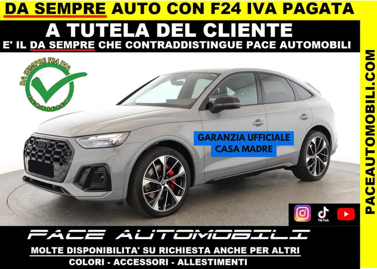 Audi SQ5 TDI B&O QUATTRO SPB SPORTBACK BLACK PACK 21" ACC