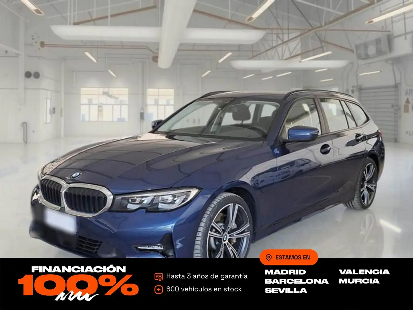 BMW 330 330e xDrive Touring Azul - 1