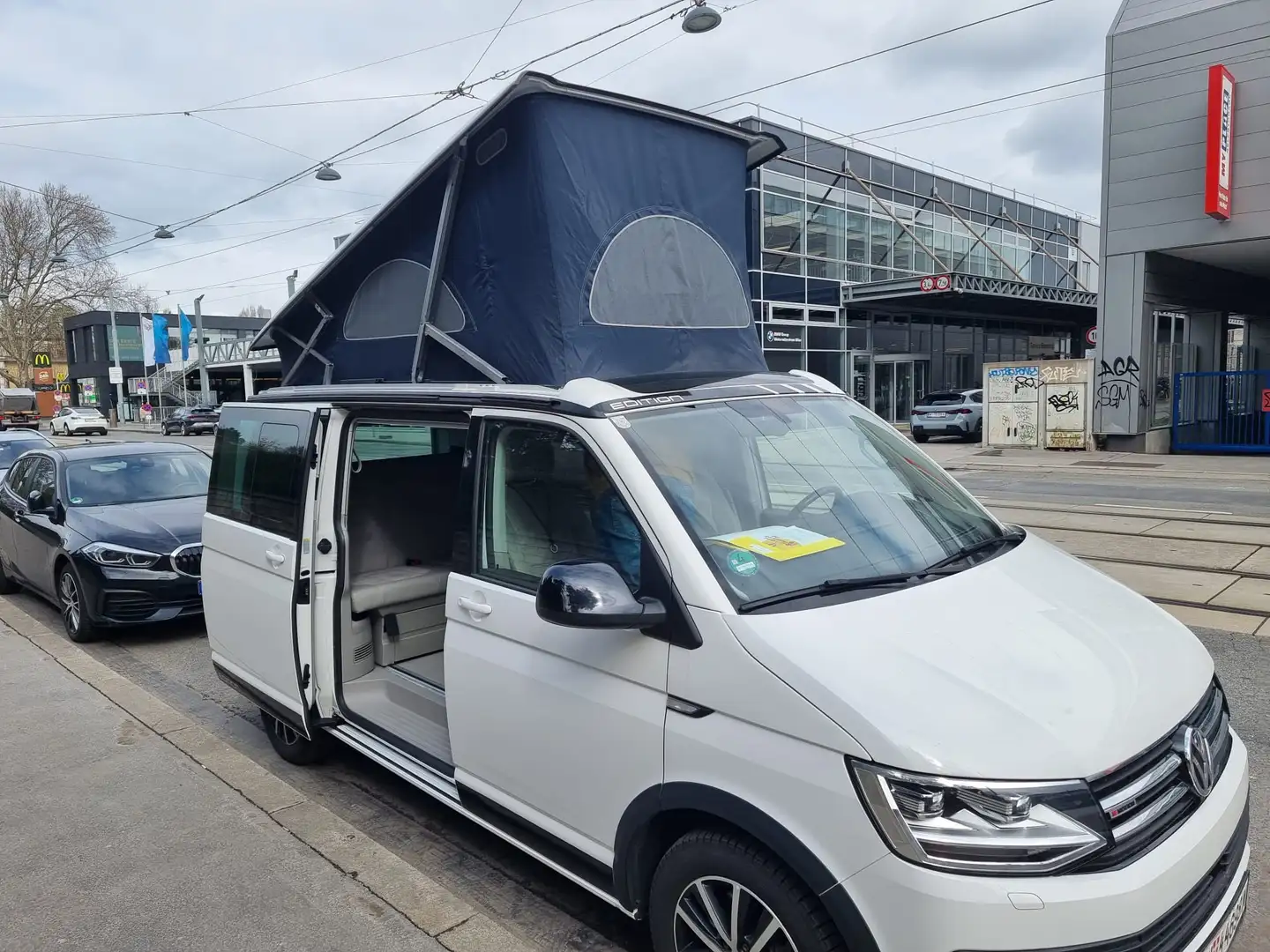 Volkswagen T6 California California Ocean 2,0 TDI ### NEUEN Motor ### 4Motion BMT DSG Weiß - 2