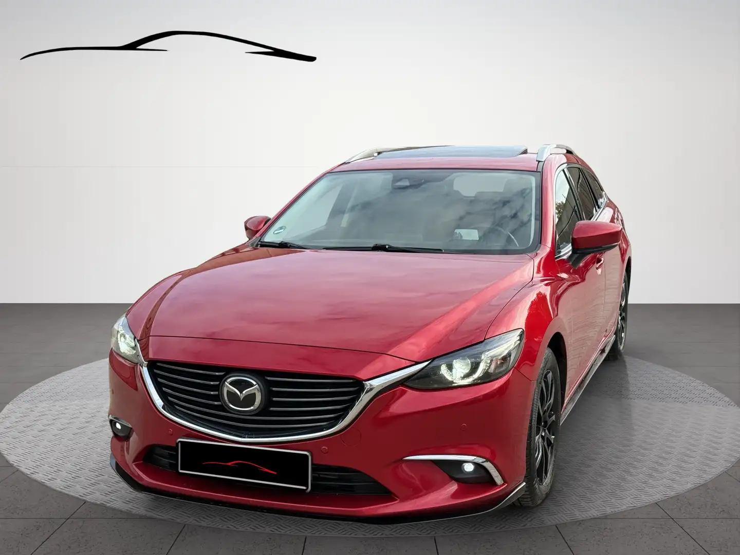 Mazda 6 Nakama Intense Leder/LED/Schiebedach/Navi Rot - 1