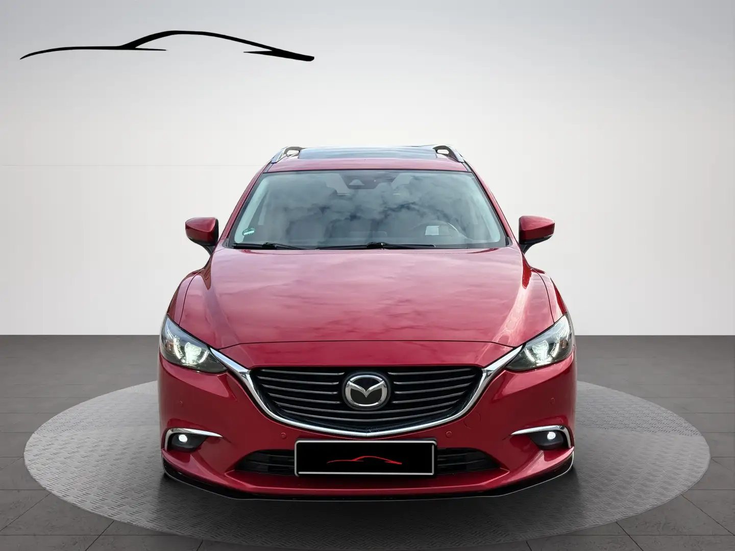 Mazda 6 Nakama Intense Leder/LED/Schiebedach/Navi Rot - 2