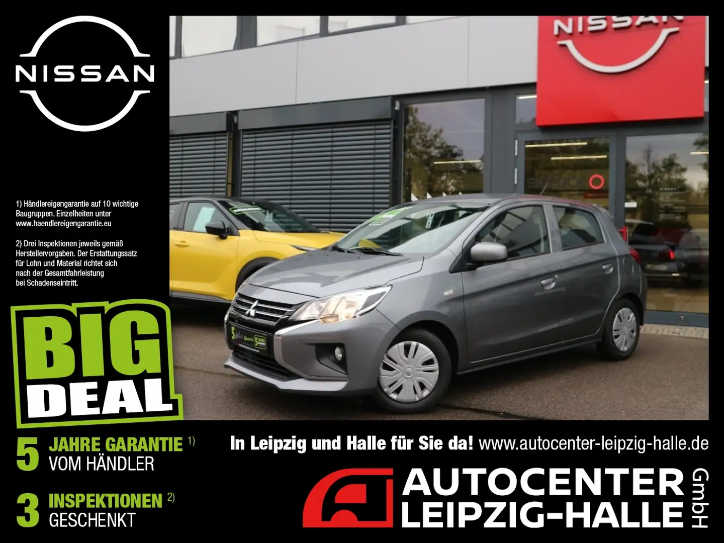 Mitsubishi Space Star 1.2 Select Klima DAB Licht+Regensensor Gris - 1