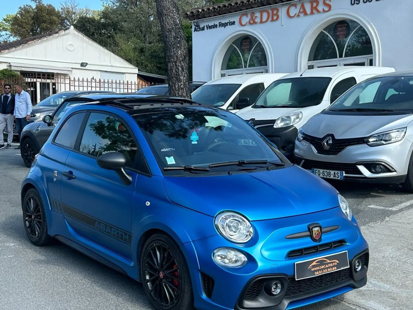 Abarth 595 E6D FULL 1.4 Turbo 16V T-Jet 180 ch BVM5 Competizi Kék - 1