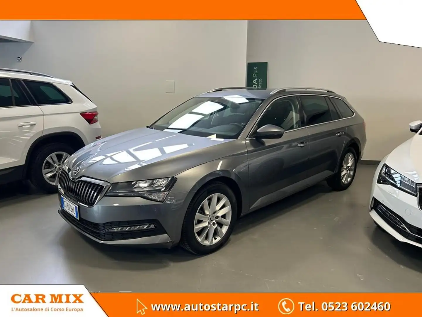 Skoda Superb Wagon 2.0 tdi evo scr Executive 150cv dsg Grigio - 1