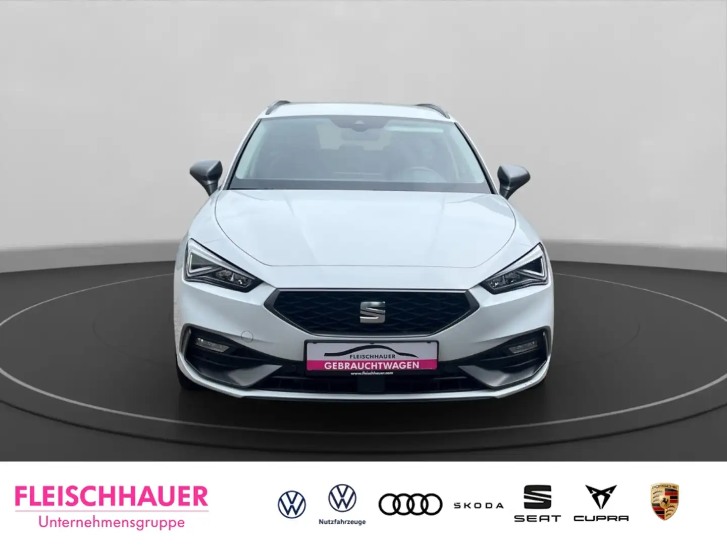 SEAT Leon Sportstourer FR 1.5 eTSI Voll-LED Kessy Navi Weiß - 2