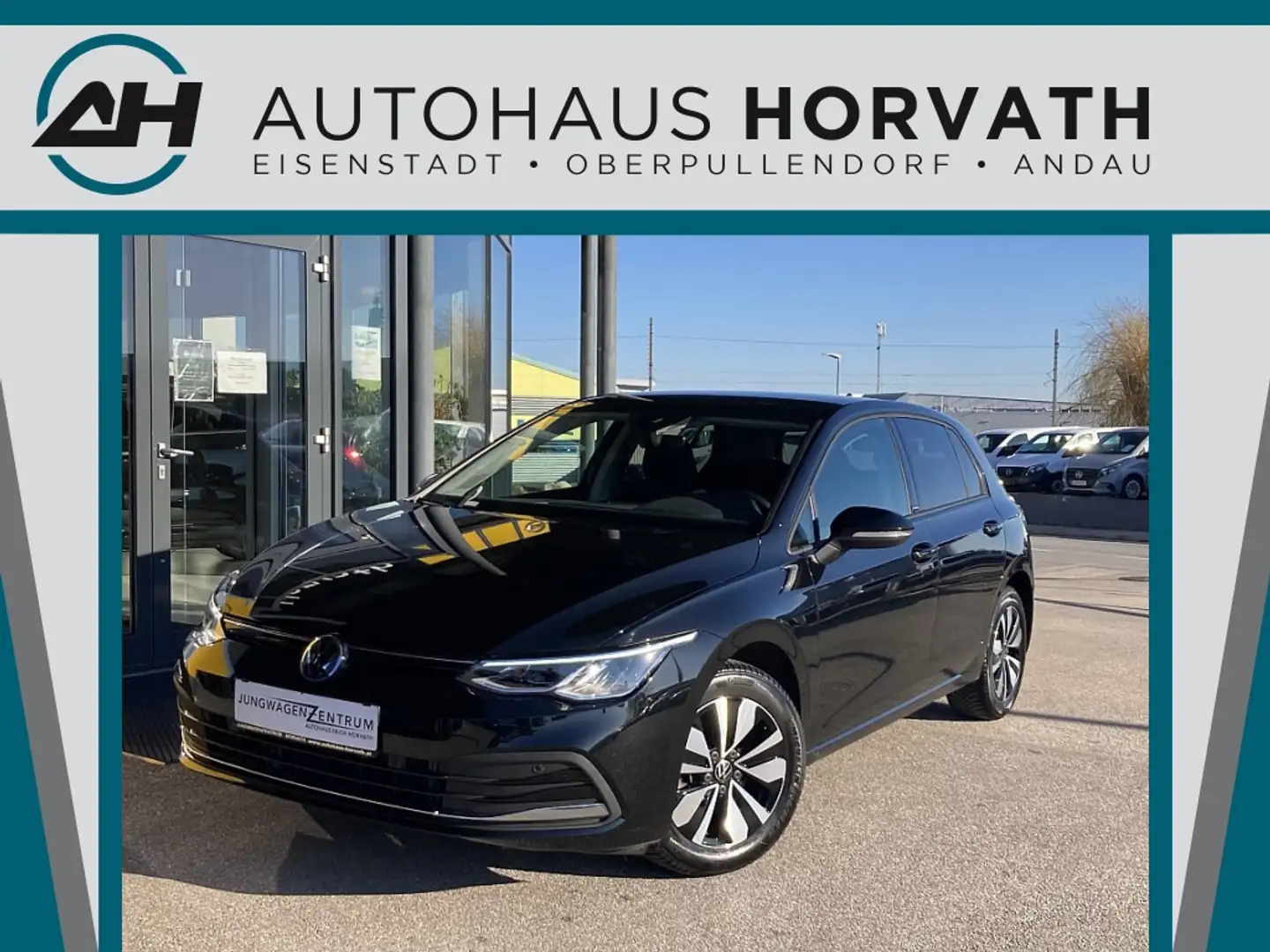 Volkswagen Golf 2,0 TDI Life MOVE DSG,LENKRADHEIZUNG,KAMERA,ACC... Zwart - 1