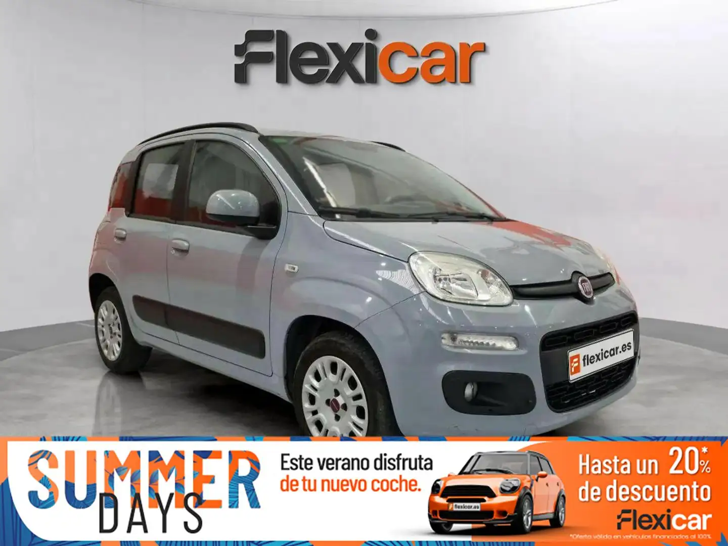 Fiat Panda 1.2 Lounge Gris - 1