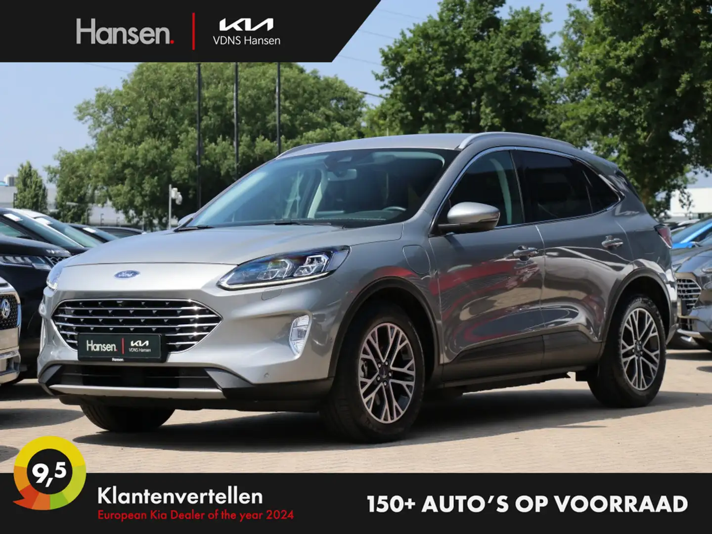 Ford Kuga 2.5 PHEV Titanium X I Navi I B&O I Half-leder I Do Grijs - 1