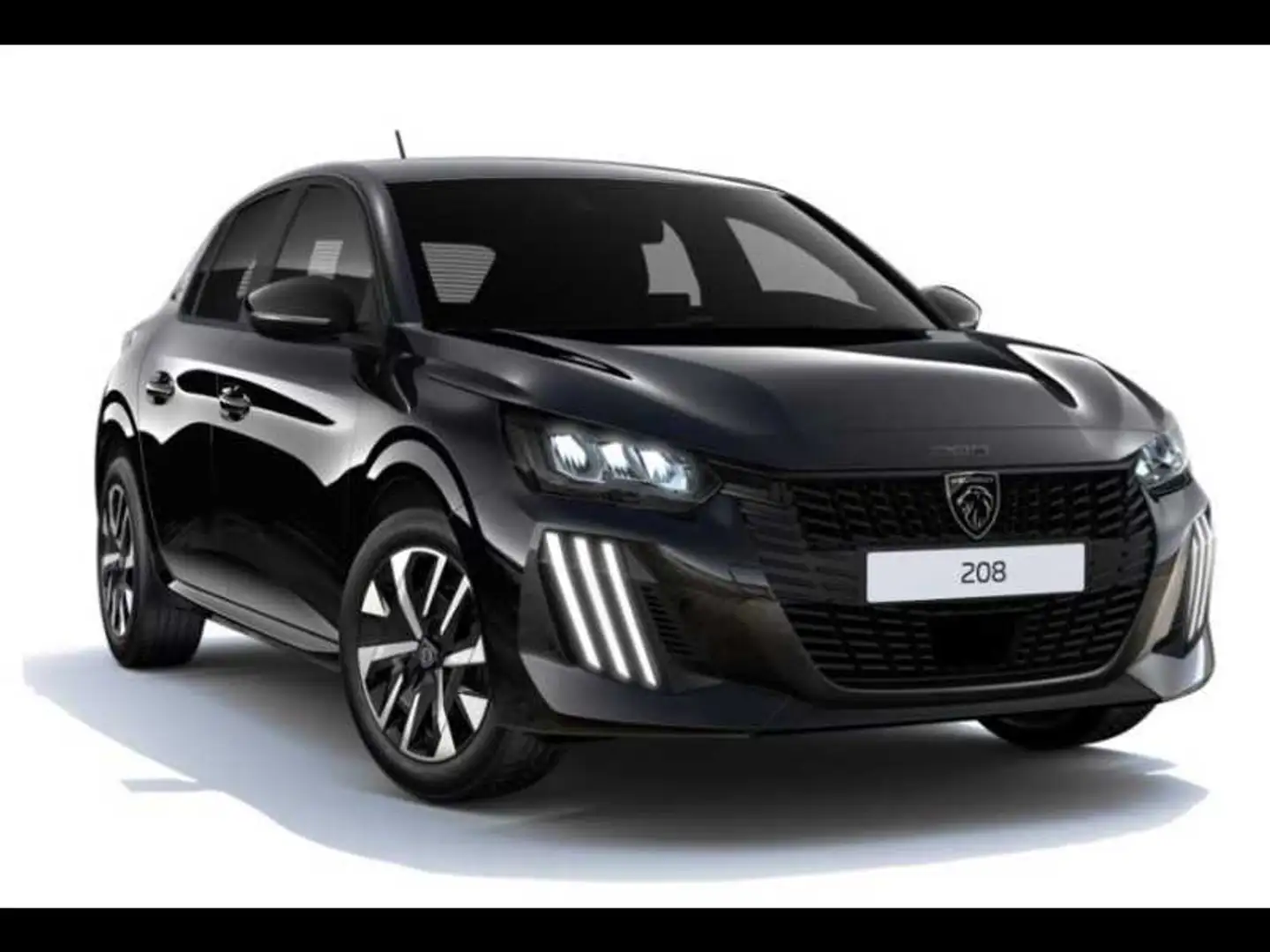 Peugeot 208 1.2 hybrid Style 100cv e-dcs 6 Nero - 1
