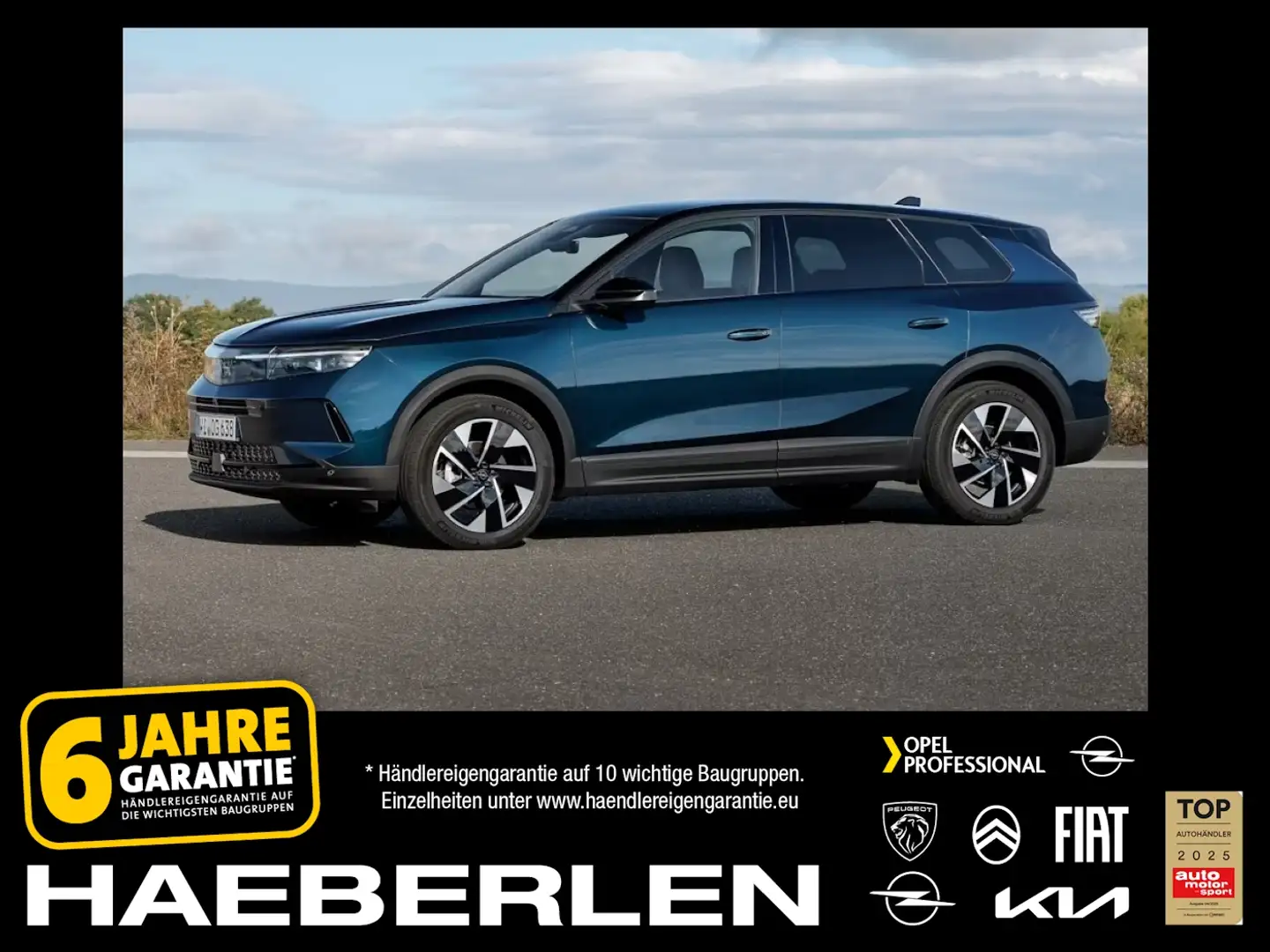Opel Grandland 1.2 48V Mild Kamera*PDC*SItzheizung Blau - 1