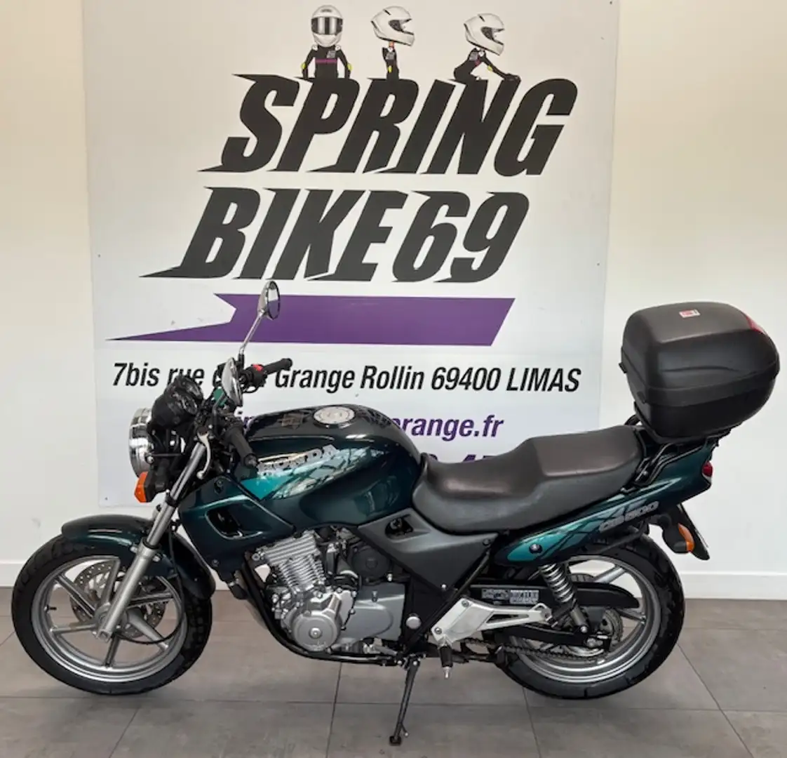 Honda CB 500 Green - 1