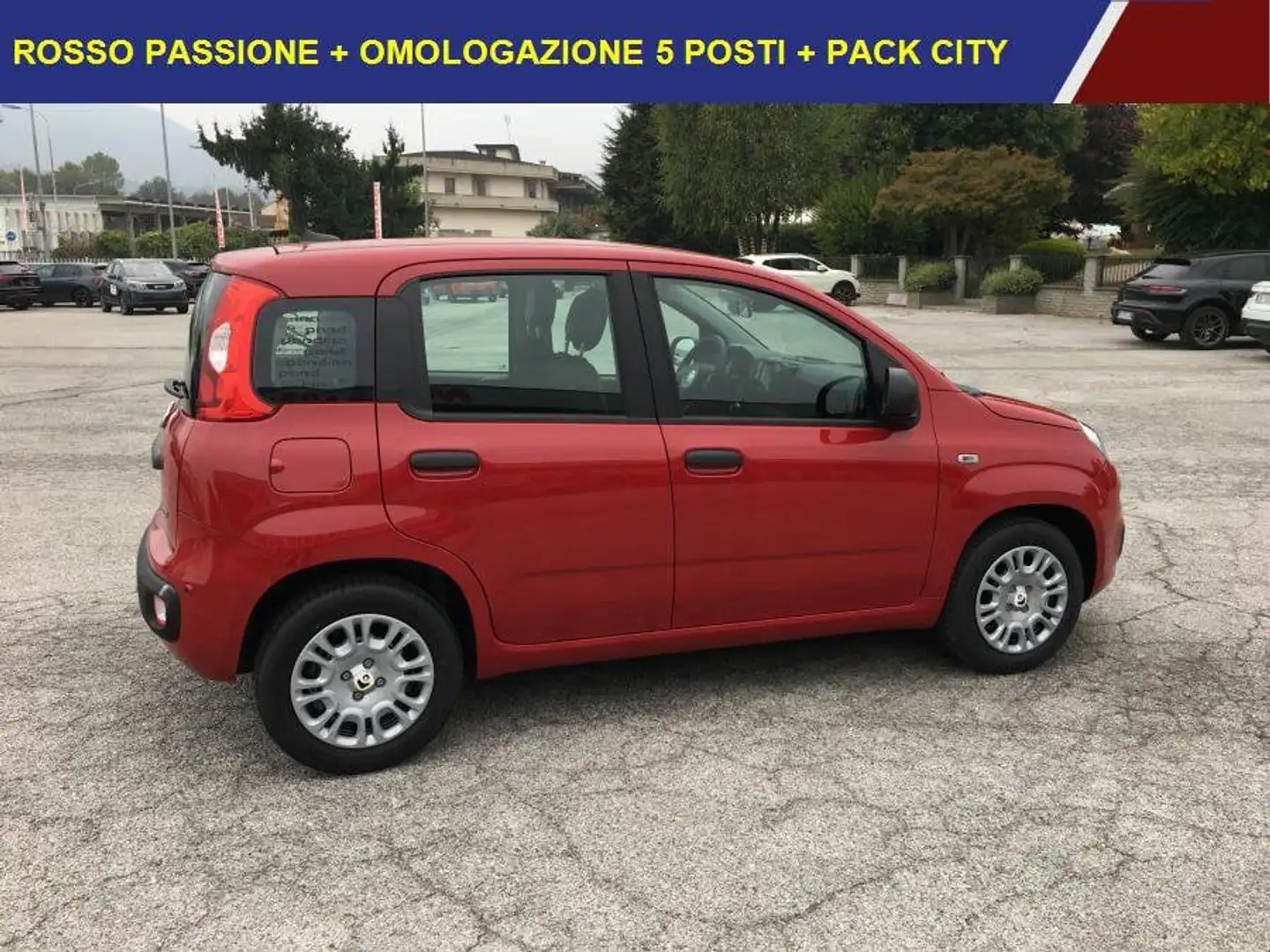 Fiat Panda 1.0 FireFly Hybrid Icon + 5 POSTI + CITY + PARK Rot - 2