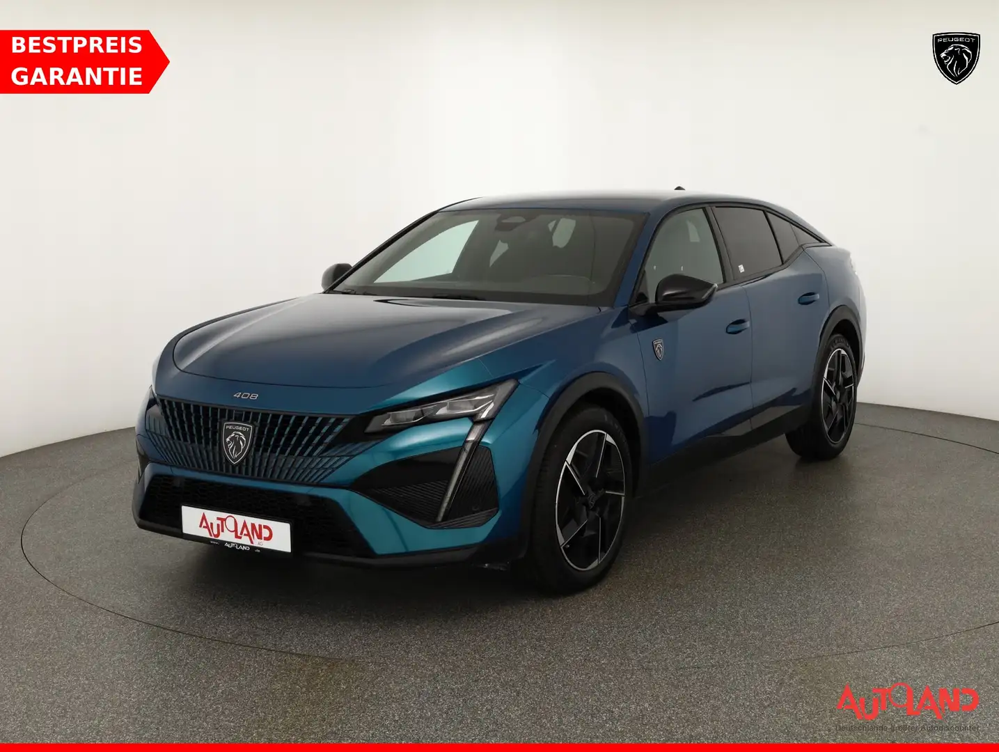 Peugeot 408 GT-Line 130 Aut. LED ACC Navi 360° Bleu - 1