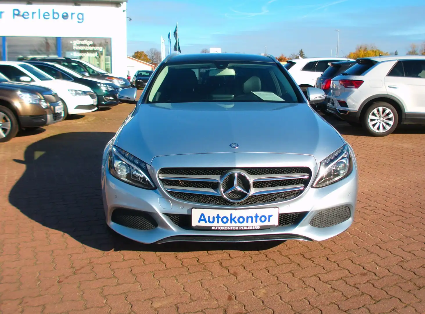 Mercedes-Benz C 180 T-Modell Avantgarde / LED / Teilleder Argent - 2