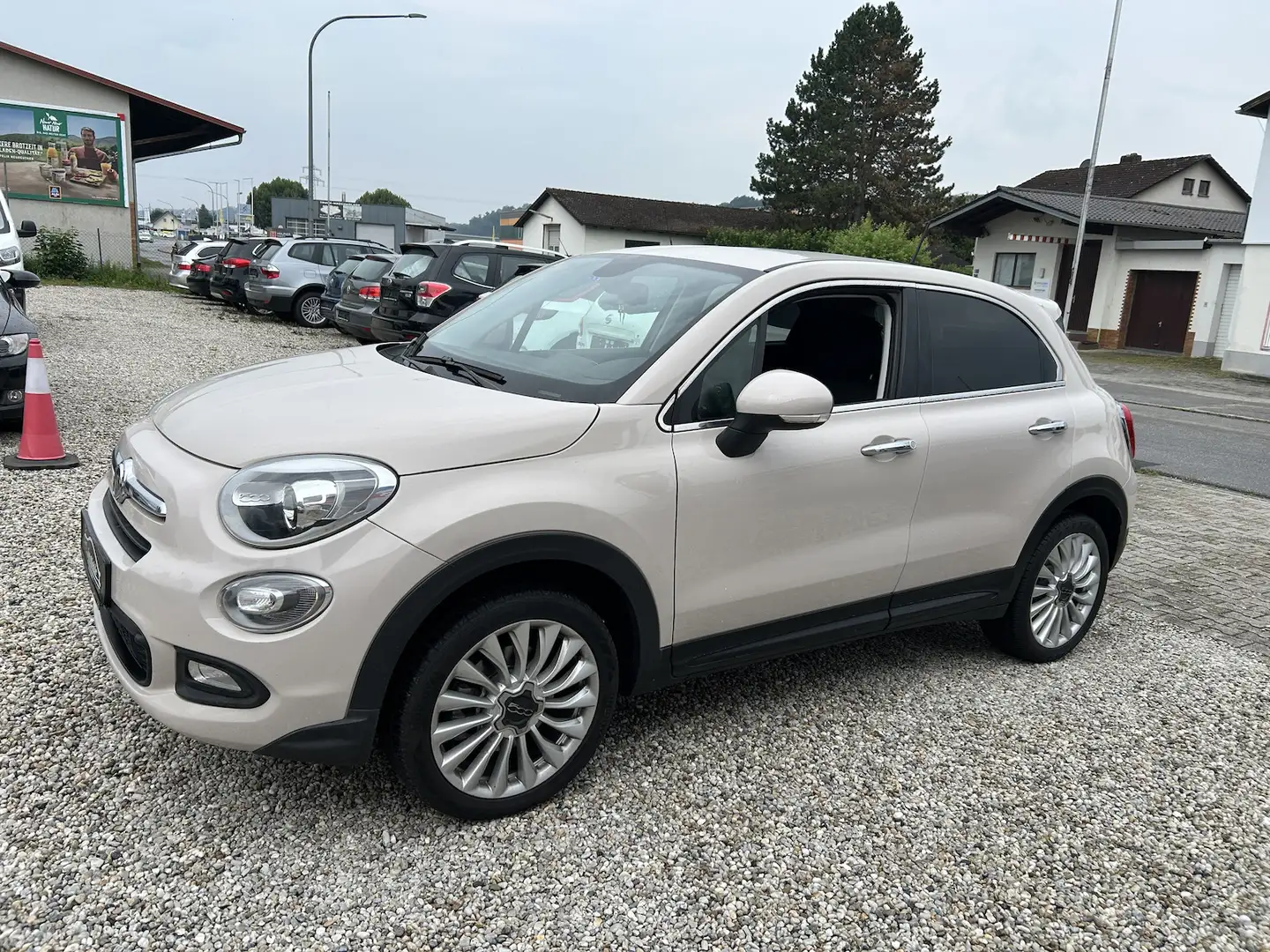 Fiat 500X Lounge Aut.Xenon Navi PDC Leder Beige - 1